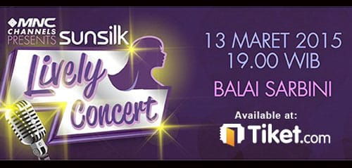 Fun & Cheerful dengan SunSilk Lively Concert lively concert