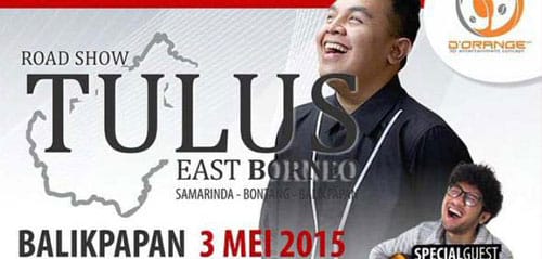 Road Show Konser Tulus Di Balikpapan Acara Konser Tulus Di Balikpapan1