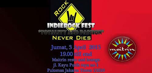 Indo Rock Festival 2015 di Jakarta INDOROCK FEST1