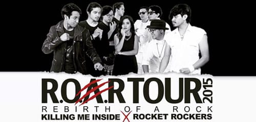 Killing Me Inside & Rocket Rockers Tour 2015 R.O.A.R TOUR 2015 1