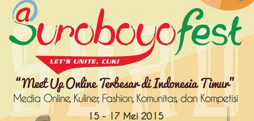 Acara Menarik di Ultah Kota Surabaya Suroboyo Fest1
