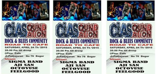 Panggung Musik Rock & Blues di Bogor Event Musik Bogor1