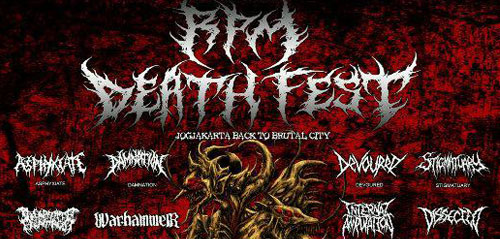 RPM Death Fest di Yogyakarta Jogja Back To Brutal City