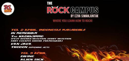 The Rock Campus Tiap Kamis di Rolling Stone Cafe The Rock Campus by Ezra Simanjuntak1