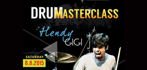 Drum Masterclass with Hendy Gigi Drum Masterclass with Hendy Gigi1