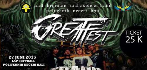 Konser Musik Keras GreatFest di Bali GreatFest1