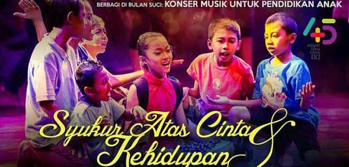 Konser Musik Amal Untuk Pendidikan di TIM Konser Musik Amal Untuk Pendidikan 1