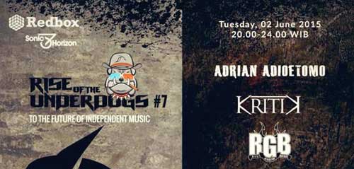 Acara Rise Of The Underdogs 7 di Redbox Cafe Rise Of The Underdogs 7 1