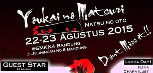 Lomba Cover Sing & J-Band Contest di Youkai no Matsuri Youkai no Matsuri Natsu No Oto 1
