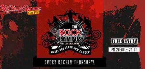 Penampilan Mighty Finger di The Rock Campus Acara The Rock Campus1