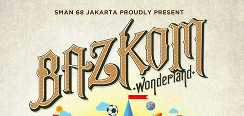 Kompetisi Band di Bazkom SMAN 68 Jakarta Kompetisi Band Vocal Group di Bazkom SMAN 68 Jakarta 1