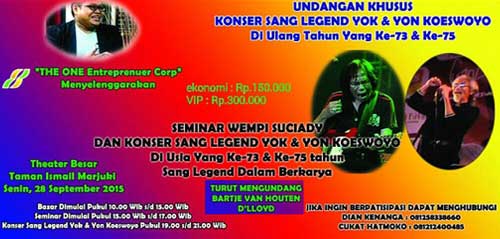 Konser Sang Legenda Yok Yon Koeswoyo 1