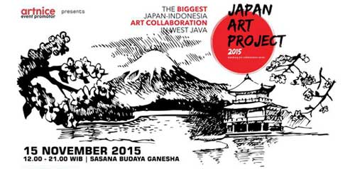 CJR Bintang Tamu di Japan Art Project 2015 CJR Bintang Tamu di Japan Art Project 2015 1