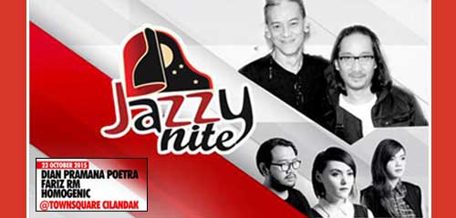Fariz RM Hadir di Jazzy Nite Jakarta 1