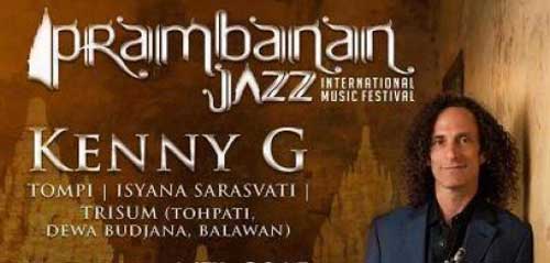 Kenny G Tampil di Prambanan Jazz International Music Festival Kenny G Tampil di Prambanan Jazz International Music Festival 1