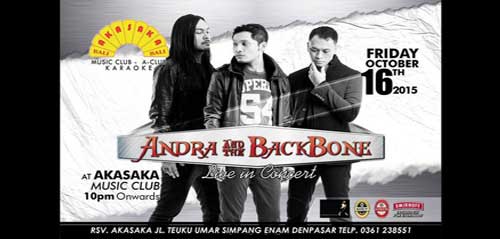 Konser Andra and The Backbone di Bali Konser Andra and The Backbone di Bali 1