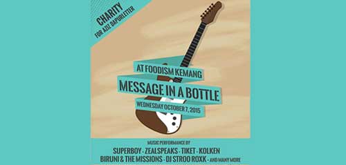 Message in The Bottle di Foodism Kemang Message in The Bottle di Foodism Kemang