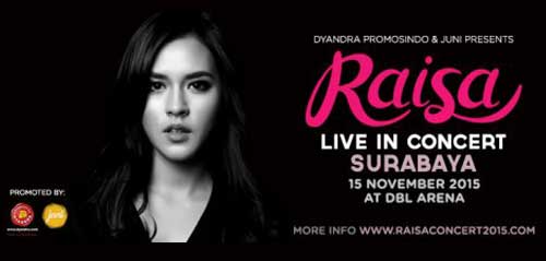 Raisa Live in Concert di Surabaya Raisa Live in Concert di Surabaya 1