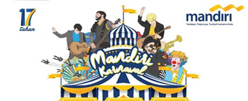 Slank dan Noah jadi Guest Star di Mandiri Karnaval 2015 1