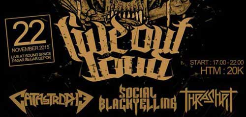 Live Out Loud 2015 di Depok Acara Musik Keras Live Out Loud di Depok 1