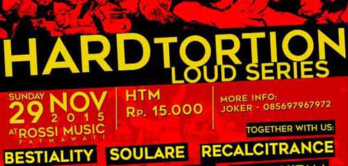 Konser Hardtortion Loud Series di Jakarta Event Musik Keras HARDTORTION 1