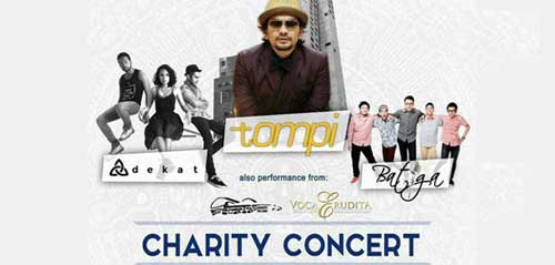 Penampilan Tompi di Scarfest 2015 Charity Concert Penampilan Tompi di Scarfest 2015 Charity Concert 1