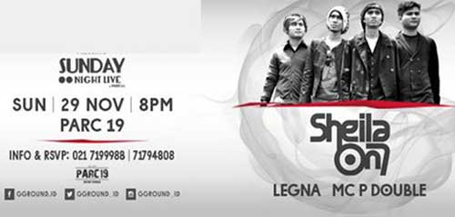 Sunday Night Live with Sheila on 7 di Kemang Sunday Night Live with Sheila on 7 di Kemang 1