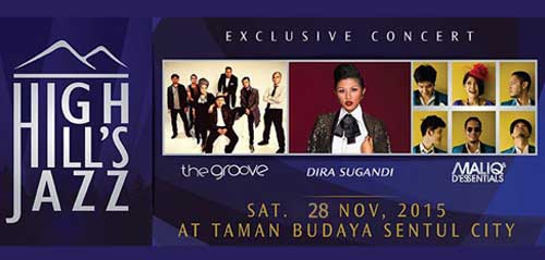 The Groove Ngejazz di Konser High Hills Jazz 2015 Konser High Hills Jazz 2015