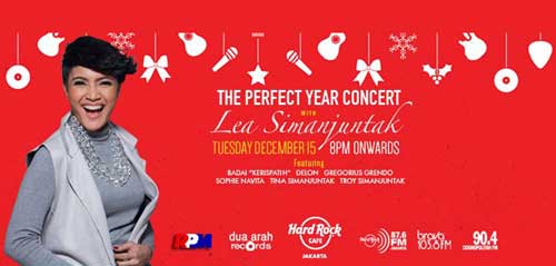 Konser Lea Simanjuntak di Hard Rock Cafe Jakarta Konser Lea Simanjuntak di Hard Rock Cafe Jakarta 1