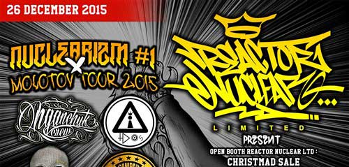 Nuclearizm #1 x Molotov Tour 2015 di Malang Nuclearizm 1 x Molotov Tour 2015 di Malang 1