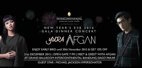 Yura & Afgan Meriahkan Event New Year Eve’s 2016 di Bandung Yura Afgan Meriahkan Event New Year Eve’s 2016 di Bandung 1