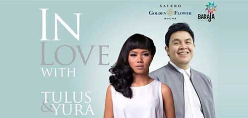 Tulus & Yura Lagi In Love di Konser Mereka In Love Tulus Yura 1