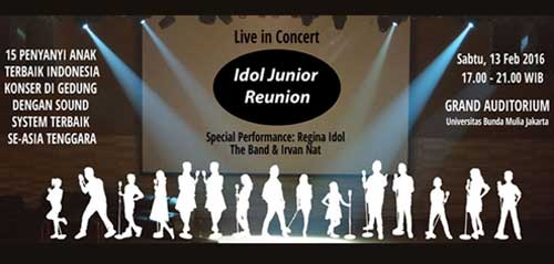 Aksi Kontestan Indonesian Idol Junior yang Akan Bikin Harimu Semakin Ceria Konser Reuni Idol Junior 1