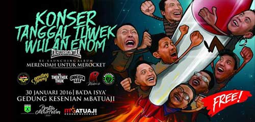 Konser Tanggal Tuwek Wulan Enom Tahu Brontak 2016 Konser Tanggal Tuwek Wulan Enom Tahu Brontak 2016 1