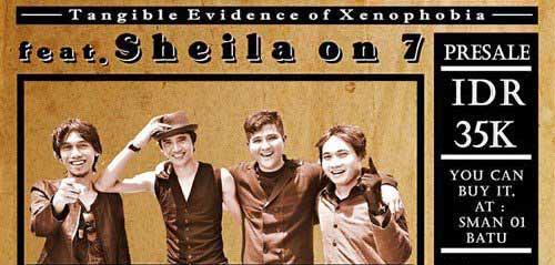 Tangible Evidence of Xenophobia feat Sheila on 7 Konser Tangible Evidence of Xenophobia feat Sheila on 7 1