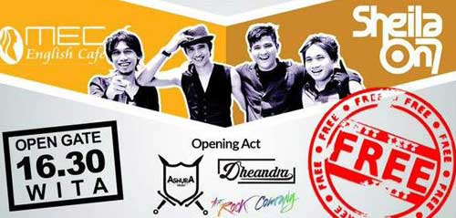 Sheila on 7 Tampil di Anniversary MEC English Cafe Sheila on 7 Tampil di Anniversary MEC English Cafe 1
