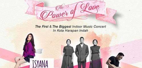 Pengen Tonton Isyana Sarasvati, GAC, Adera dan HIVI? Semuanya ada di Konser The Power of Love The Power Of Love 2016 1