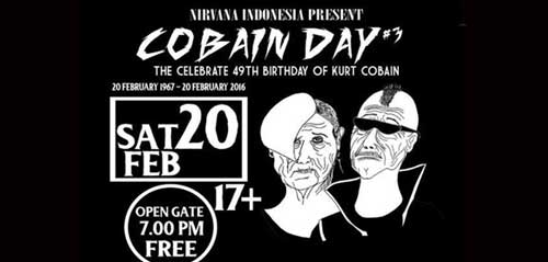 "Cobain Day", The Celebrate 49th Birthday of Kurt Cobain Cobain Day The Celebrate 49th Birthday of Kurt Cobain 1