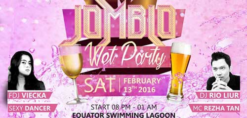 Jomblo Wet Party Pesta Valentine Para Jomlo di Malang 1