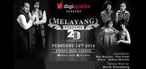 Rayakan Valentine Dengan Melayang Bersama 2D