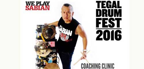 Kiat Sukses Drummer Terkenal bersama Sandy Andarusman di Tegal Drum Fest 2016 Tegal Drum Fest 2016 1