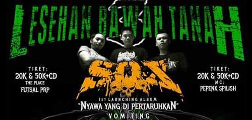 1st Launching Album Sox Death Metal di Lesehan Bawah Tanah 3 1st Launching Album Sox Death Metal di Lesehan Bawah Tanah 3 1