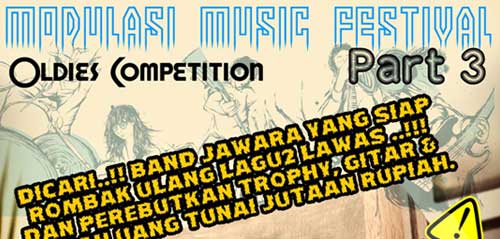 Modulasi Music Organizer Gelar Festival Grup Band Semua Genre Musik Modulasi Music Organizer Gelar Festival Grup Band Semua Genre Musik 1