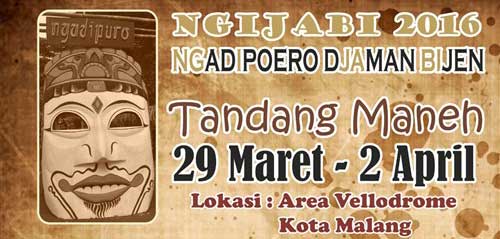 Permainan Perkusi Akan Pecahkan Rekor Muri di Ngijabi Permainan Perkusi Akan Pecahkan Rekor Muri di Ngijabi 2016 Ngadipoero Djaman Bijen 1