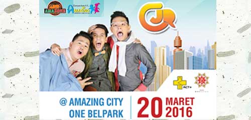 Aksi CJR Bersama Amazing City di One Belpark Mall Fatmawati Tonton CJR Beraksi di Amazing City One Belpark 1