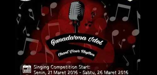 Tunjukkan Bakat Menyanyimu di Gunadarma Idol “Chant your Rhytm” 1