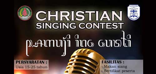 Ayo Ikutan Christian Singing Contest di STIE Perbanas Surabaya Ayo Ikut Christian Singing Contest di STIE Perbanas Surabaya 1