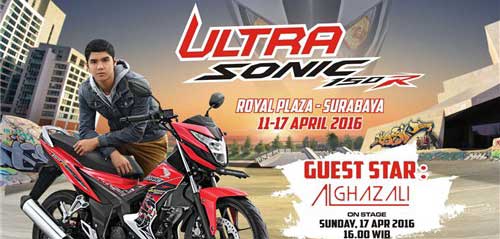 DJ Al Ghazali Hadiri Launching Ultra Sonic 150R 1