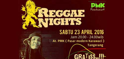 Hiburan Musik GRATIS di Reggae Nights Tangerang Hiburan Musik GRATIS di Reggae Nights Tangerang 1