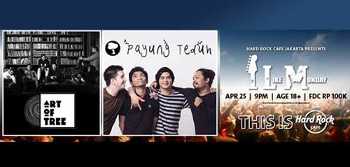 I Like Monday Bersama Payung Teduh di Hard Rock Cafe Jakarta I Like Monday Bersama Payung Teduh di Hard Rock Cafe Jakarta 1